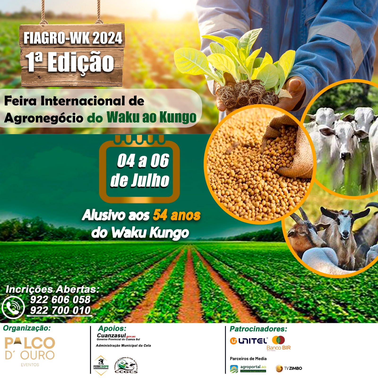 1ª Edição da Feira Internacional de Agronegócio do Waku Kungo