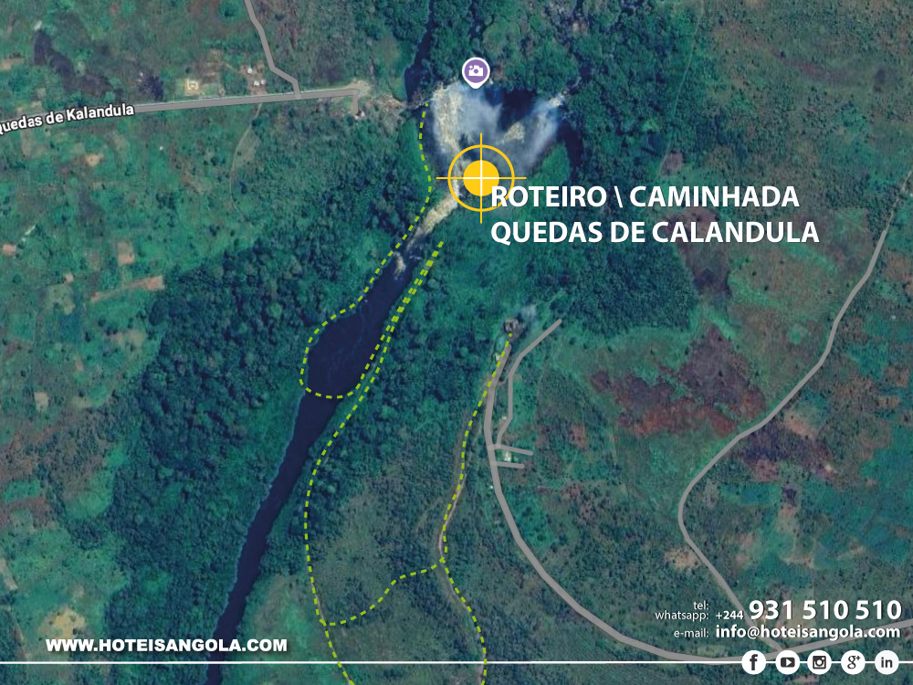Uma Caminhada nas Margens das Quedas de Calandula