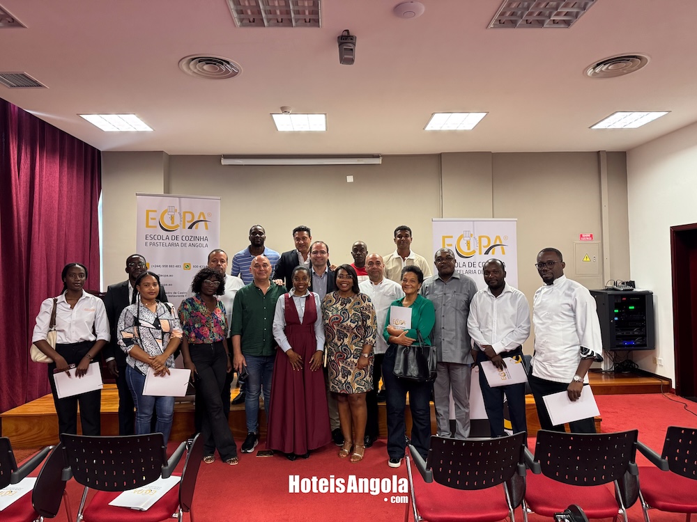Presentation of the Angola Kitchen and Pastry School - in Benguela