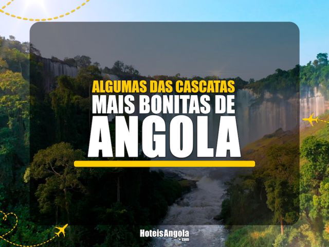 Algumas das cascatas mais bonitas de Angola