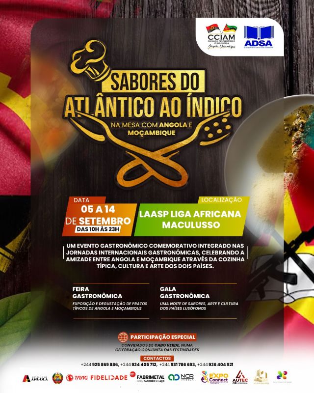 SABORES DO ÍNDICO AO ATLÂNTICO