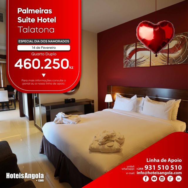 Palmeiras Suíte Hotel - Especial dia Dos Namorados