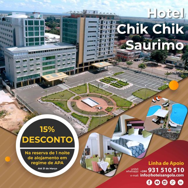 Hotel Chik Chik Saurimo - 15% Desconto 