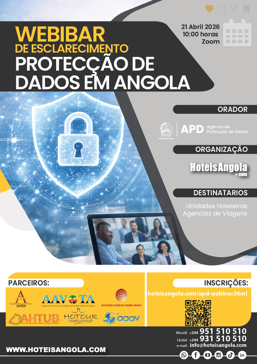 Proteção de Dados no Setor do Turismo - Webinar de Esclarecimento
