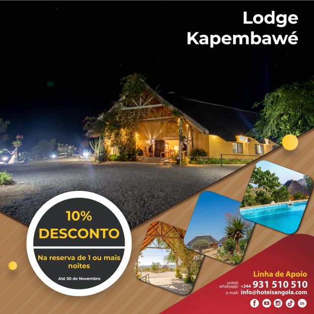 Lodge Kapembawé - 10% Desconto 