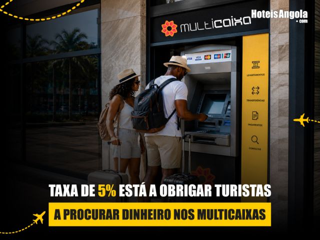 Taxa de 5% está a obrigar turistas a procurar dinheiro nos multicaixas