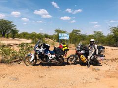 Uma aventura de Moto em Angola